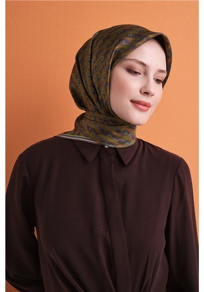 Armine Saf İpek Twill Eşarp 9604d 50 Lila