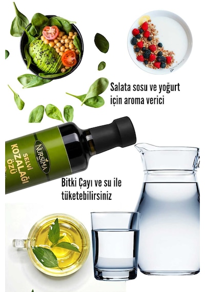 Nursima Selvi Kozalak Özü 250 Ml Cam Şişe