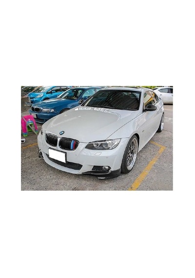 Bmw 3 Uyumlu Serisi E92 Ön Tampon Flap Piano Black Vakum 2007 - 2009