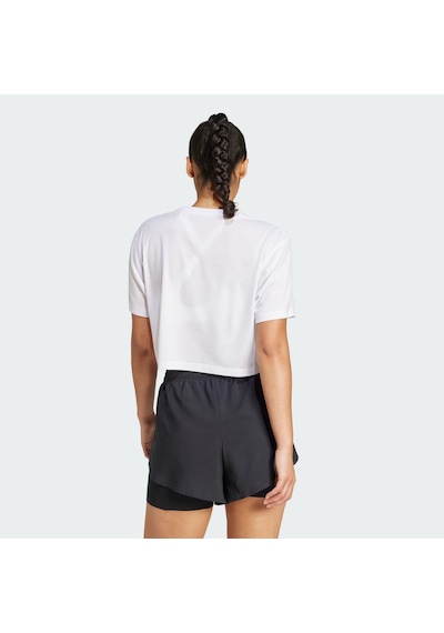 Whıte Adidas Kadın Günlük T-shirt We Min Tee Jc9556 Beyaz