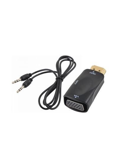 Hdmi To Vga Ses Görüntü Çevirici Projeksiyon Notebok Pc Receiver (551664306)