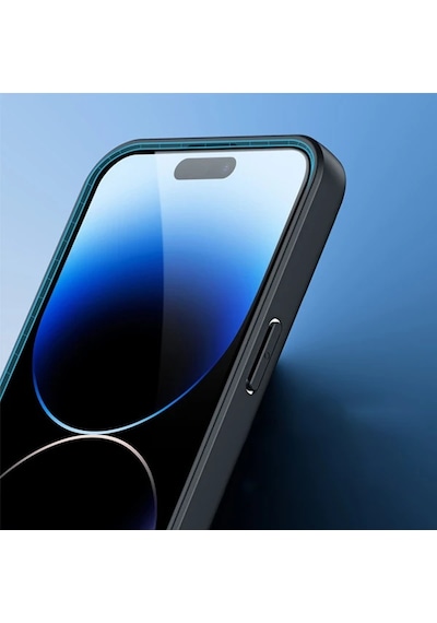 Dux Ducis iPhone Uyumlu 14 Pro Max Aimo Series Magsafe Premium Buzlu Sert Pc-tpu Kılıf- 5775 Beyaz