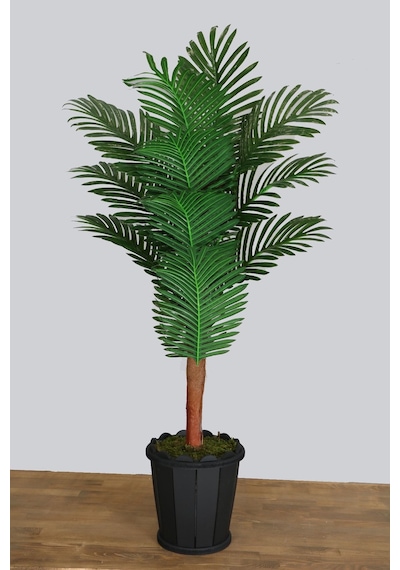 Yapay Çiçek Deposu Yapay Areka Ağacı Palmiyesi 140 Cm 14 Yapraklı