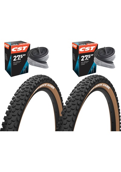 Cst Rock Hawk 27.5x2.25 Amber Yanak Bisiklet Lastik Seti