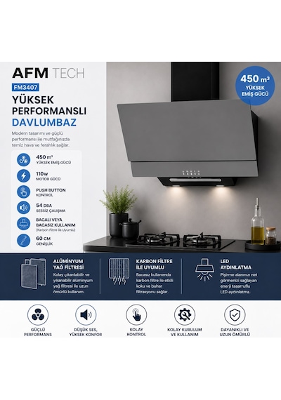 Alveus AFM Serisi En1 Dijital Elektrikli Vitro. Antrasit-Gri Ankastre Set V6-04 + Fm3407 + Fm7710