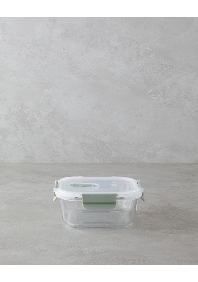 English Home Mila Borosilikat Saklama Kabı 800 Ml Yeşil Yeşil