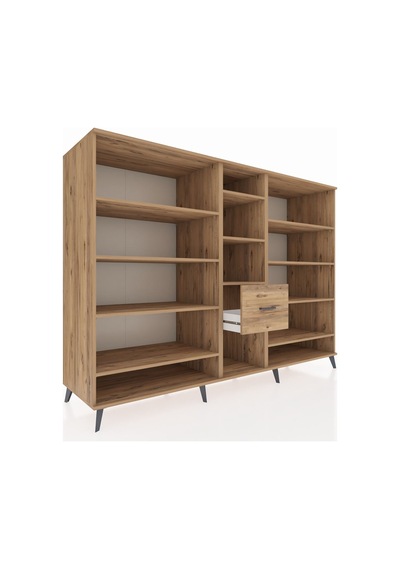Kronos Dolap 11 Raflı 3 Çekmeceli 220x59x163 Çam-çam Çam-çam Kronos Dolap 11 Raflı 3 Çekmeceli 220x59x163 Çam-çam Çam-çam