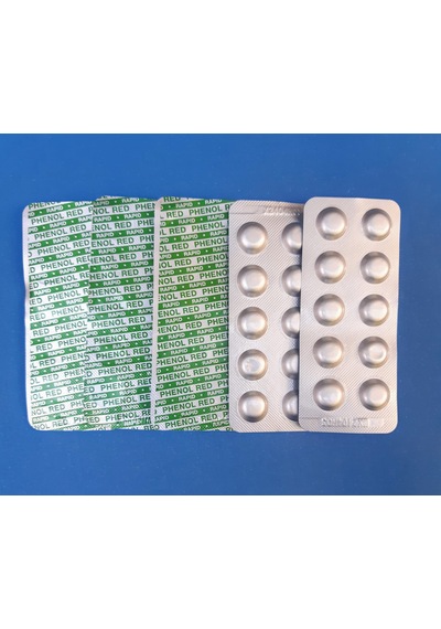 Havuz Suyu Ph Test Tableti Phenol Red 50 Tablet