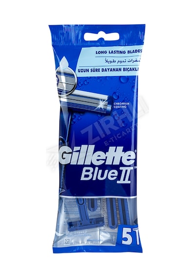 3 Adet Gillette Blue 2 Regular 5 Li