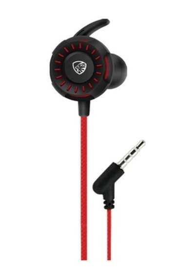 Hytech Oyuncu Kulak İçi Mikrofonlu Kırmızı Kulaklık