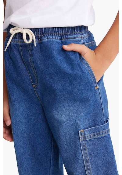 Defacto Erkek Çocuk Jogger Fit Jean Pantolon G3022a825aunm28 Mavi
