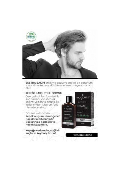 Keratin Men Erkeklere Özel Kepek Karşıtı, Dökülme Karşıtı Hızlı Uzama Etkili Bitkisel Şampuan Tüm Saç Tipleri Keratin Men Erkeklere Özel Kepek Karşıtı, Dökülme Karşıtı Hızlı Uzama Etkili Bitkisel Şampuan Tüm Saç Tipleri