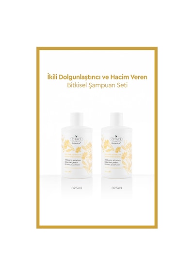 Otacı Avantajlı 2 Li 10 Bitki Özlü Arnika Güçlendirici, Hacim Verici Şampuan 375 Ml