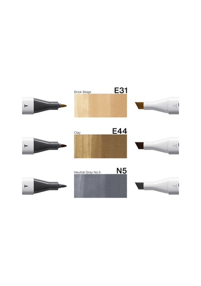 Classıc Desıgner Collectıon Set 3 Lu Natural Stone Tınts