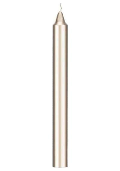 Uzun Gümüş Pasta Mumu 20 Cm 6'Lı