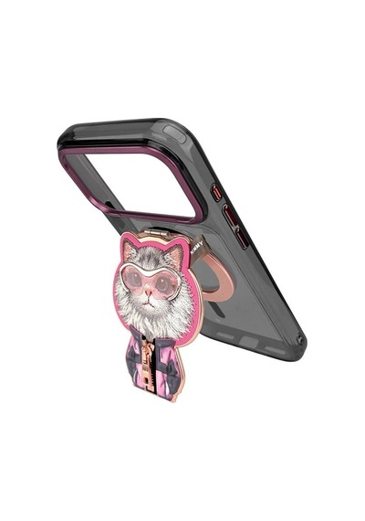 18 Pro Max Kılıf Nimmy Telefon Kılıfı Dekoratif Koruyucu Detaylı çok renkli