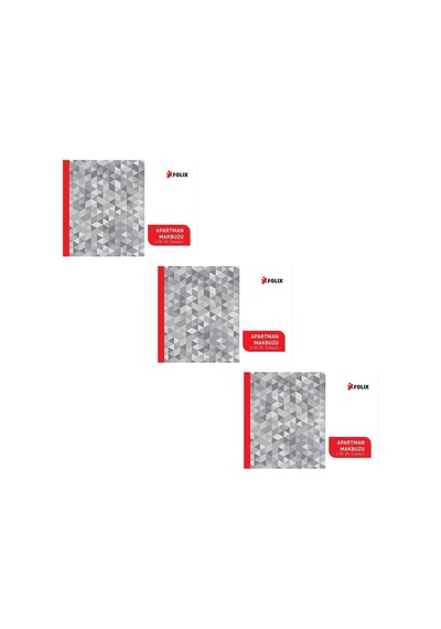 Folix Apartman Makbuzu14 X 20 Cm 2-50 2 Nüsha Otokopili 50 Yaprak