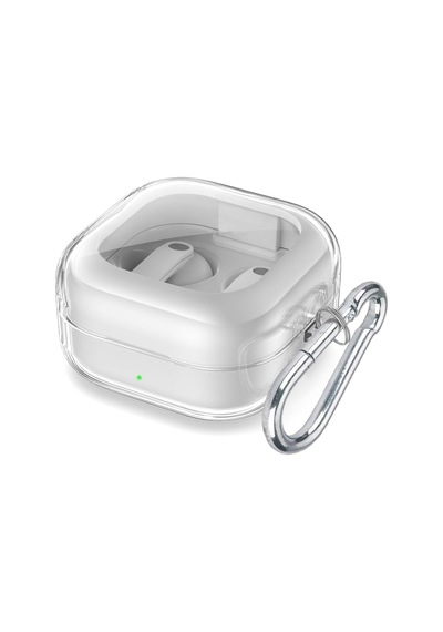 Samsung Galaxy Buds 4 Pro Kılıf Askı Aparatlı Transparan Silikon Şeffaf