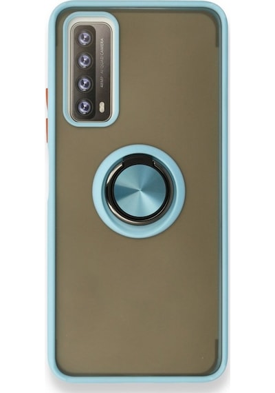 Huawei P Smart 2021 Kilif Montrea Ring Yüzük Stantli Kapak 494951775