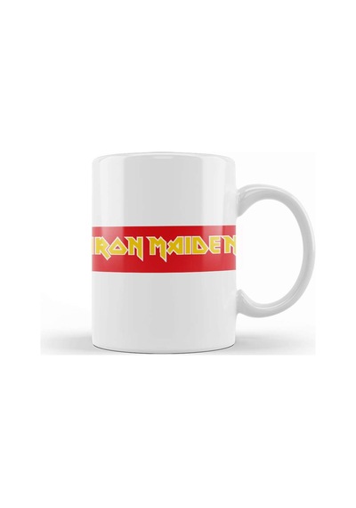 İron Maiden Logo Kupa Bardak Porselen Karışık