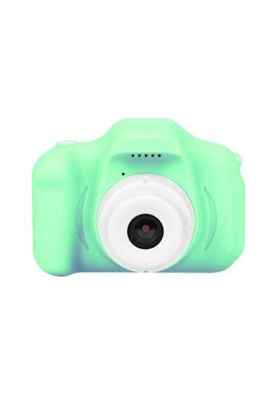 Yeşil 8 Gb Sd Kartlı Mini Eğitici Kamera Çocuklar Için Dijital Fotoğraf Makinesi