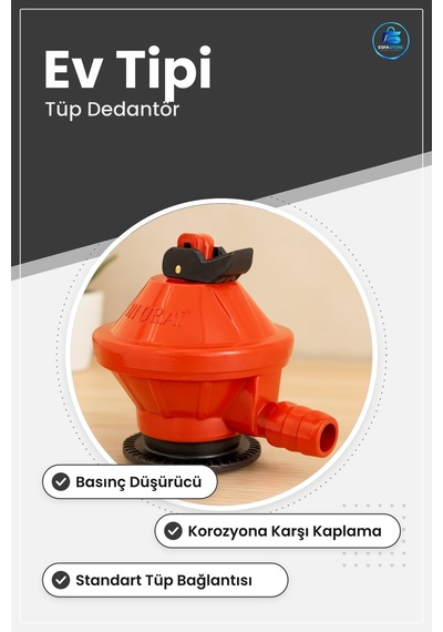 Lpg Beyin Regülatör Ev Tipi Tüp Dedantör Sağlam Gövdeli Basınç Dü