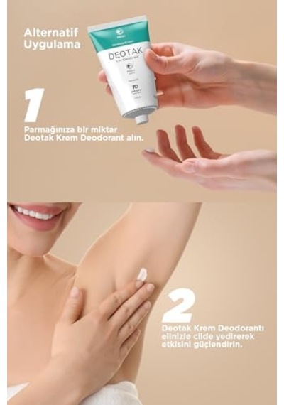 Mentol Ferahlığı 7 Güne Kadar Etkili Krem Deodorant 35 Ml