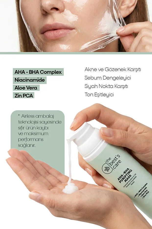 The Best's Care Gözenek Arındırıcı ve Cilt Yenileyici Soyulabilir Maske 70 ML