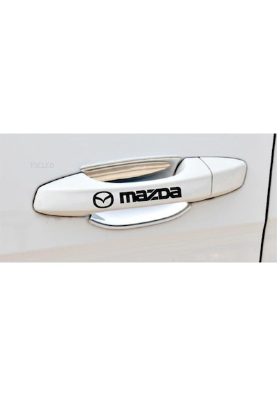 Mazda Kapı Kolu Ve Jant Sticker Seti 8 Adet