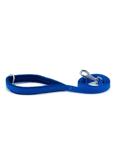 Doggie Polar Dokumadan El Yapımı Köpek Gezdirme Kayışı 1.5 x 160 CM Mavi