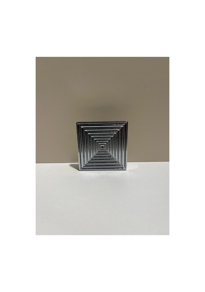 Vera Metal Kulp 32mm Krom Modern Mobilya Dolap Kapak Tv Ünite Çekmece Komodin Şifonyer Portmanto