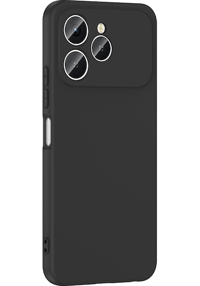 Tecno Spark 40 Kılıf Zore Mara Lansman Kapak Siyah