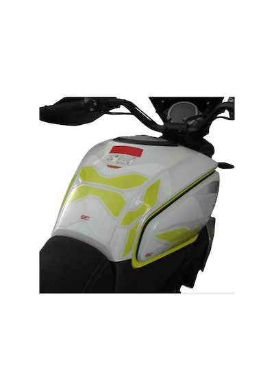GP Kompozit CF Moto 250 CL-X 2022-2023 Uyumlu Tank Pad Seti Sarı