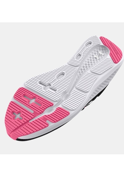 Under Armour Kız Çocuk UA Charged Pursuit 3 Koşu Ayakkabısı 3025011-001 Black  Jet Gray  White