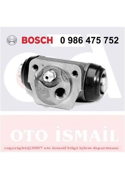 Bosch 0986475752 Fren Silindiri Mondeo 1.8ı 98 00 22.2mm 1115986