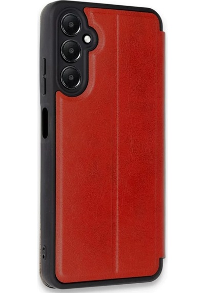 Newface Samsung Galaxy A16 5g Kılıf Flip Cover - Kırmızı