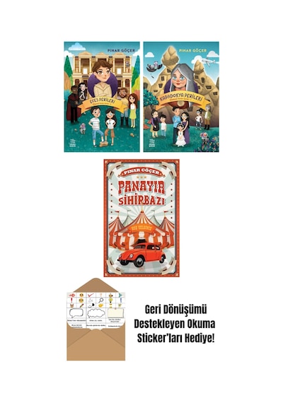 Efes Perileri Efsanevi Yerler Serisi 3 + Kapadokya Perileri Efsanevi Yerler Serisi 1 + Panayır Sihirbazı