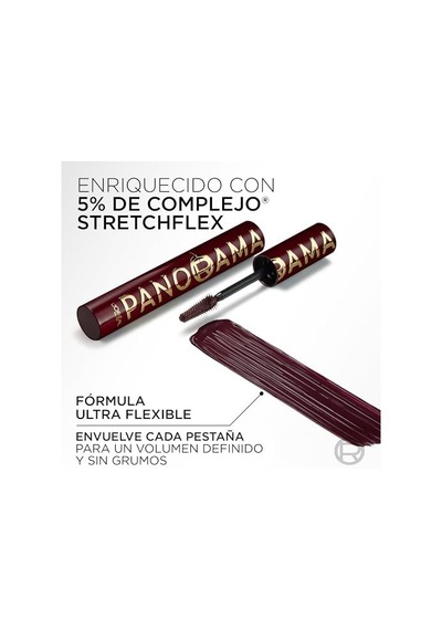 Cosmetics Panorama Chromatic Maskara Bordo 0