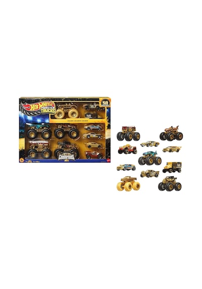 Hot Wheels Monster Trucks Bigfoot Trophy Şampiyonları Araba Ve Kamyon Çoklu Arabalar