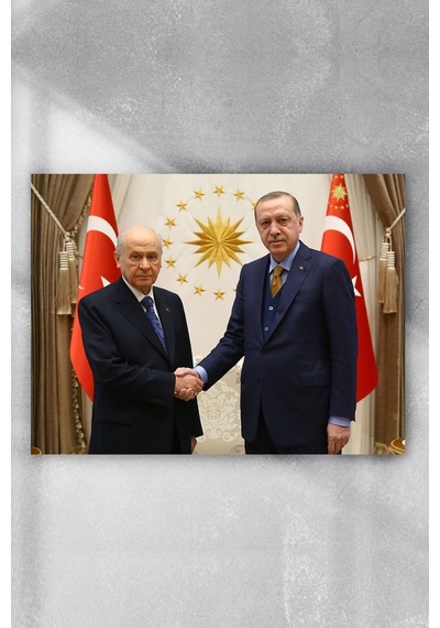 Cumhur Ittifakı Posteri, Recep Tayyip Erdoğan, Devlet Bahçeli Poster, Afiş