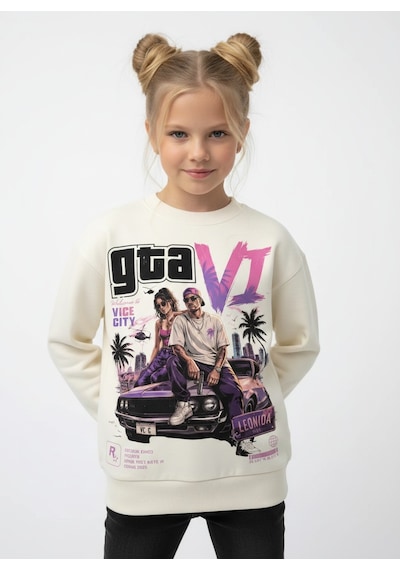 Seabubbles Gta Çocuk Sweatshirt Bej