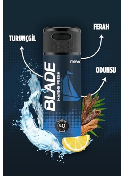 Deodorant 150ml Marine Fresh