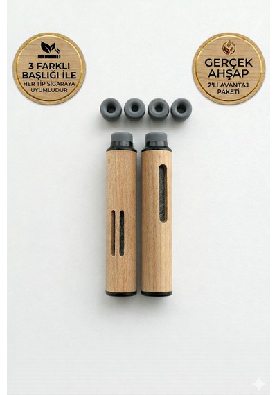 2 Li Kayın Ağacı Lüks Küllük Arabada, Ofiste, Evde Kullanım