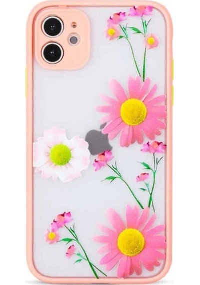 Apple Uyumlu iPhone 12 Mini Kılıf Zore Fily Kapak Pembe