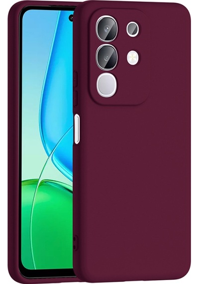 Nihcase Vivo Y29 4g Kılıf Mara İçi Kadife Süet Lansman