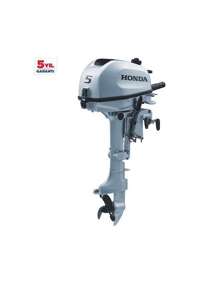 Honda Bf 5 Hp Kısa Şaft İpli Manuel Benzinli Deniz Motoru