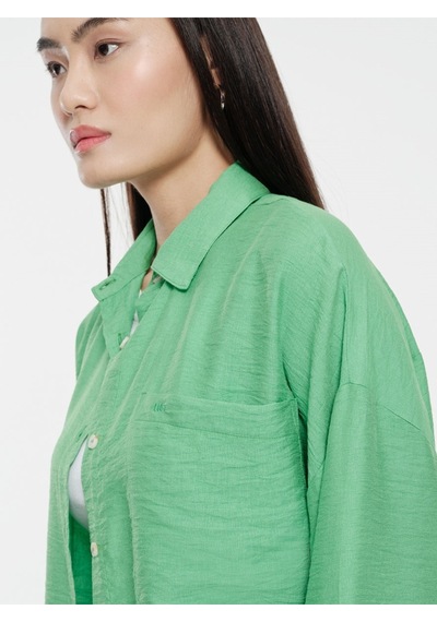 Oversize Kadın Tunic Yeşil