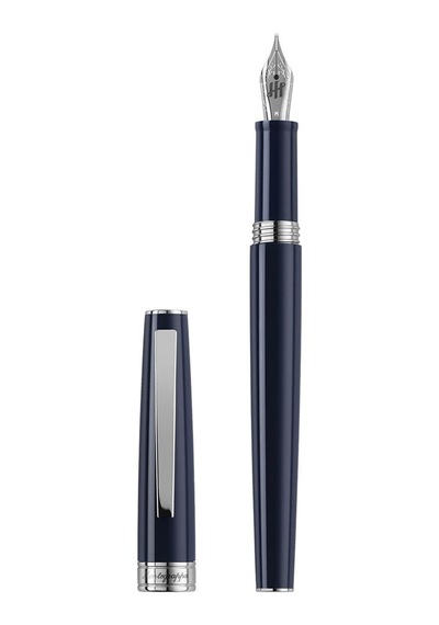 Montegrappa Armonia Greatness Starts Small Lacivert Dolma Kalem -