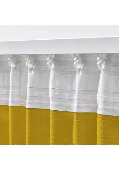 Ikea Gınstmott Fon Perde 145x300 Cm Hardal