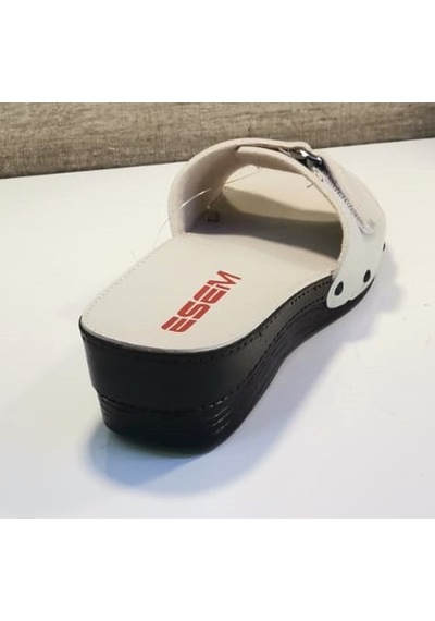 Esem 0314 Z 000 Kadın Cırtlı Ortopedik Terlik Bej
